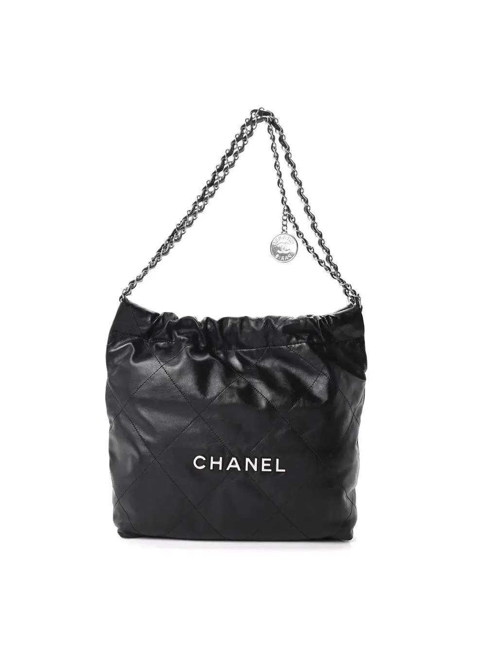 Shiny Calfskin Quilted Small Chanel 22 #333306C42B